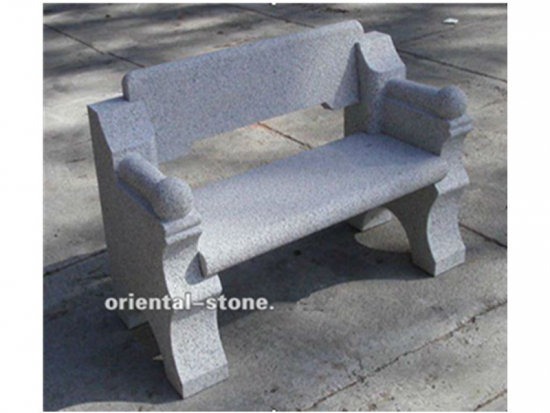 Custom Grey Granite Stone Garden, Stone Outdoor Furniture