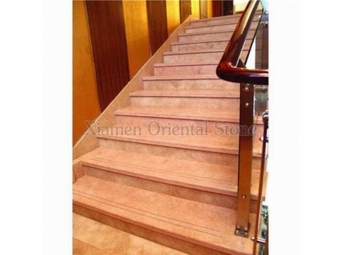 Natural Granite Stone Step Riser Stair for Indoor 