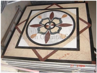 Marble Medallion Mosaic for paving